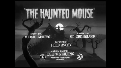 1941, 2-15, Looney Tunes, The Haunted Mouse