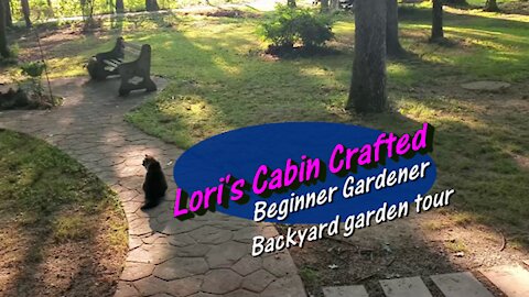 Beginner Gardening Tour of our back yard garden 8.8.21
