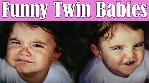 Cutest Twins Laughing Together | Funny Baby Twin Moments