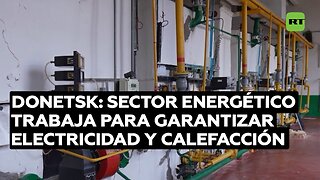 Donetsk: Sector energético trabaja para garantizar electricidad y calefacción