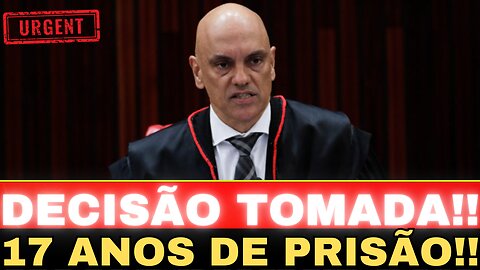 ASSUSTADOR!! MORAES ACABA DE TOMA DECISÃO!! NOTÍCIA ABALA O PÁIS!!