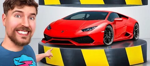 Hydraulic press vs Lamborghini!