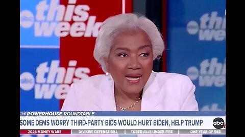 Former DNC Head Donna Brazile Absurdly Calls Biden the 'Moderate' in 2024 Presidential Race