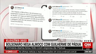Bolsonaro nega almoço com Guilherme de Pádua | @SHORTS CNN