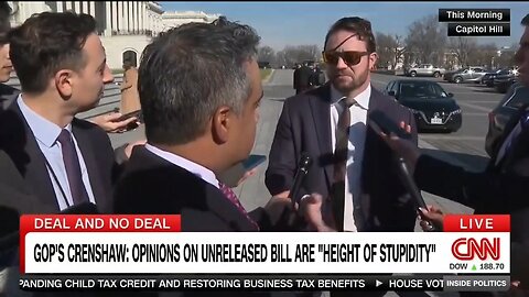 Rep Dan Crenshaw Calls Republicans Stupid For Opposing Senate Border Bill