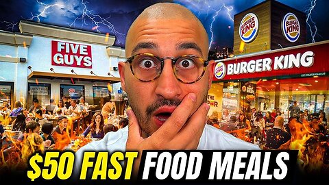 Fast Food To Hit $50 Per Person (w/100% PROOF)!