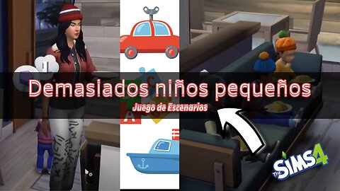 Criando a una Tropa de Niños - Juego de Escenarios - Sims 4 - Part 2