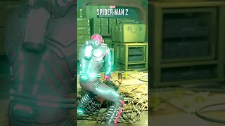 Stealth Takedowns With Peter In SpiderMan 2 #Shorts #Spiderman2 # Spiderman2Ps5