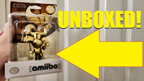 Unboxing the GOLD Shovel Knight Amiibo!