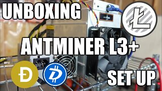 Antminer L3+ Unboxing and Set Up