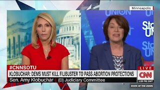 Sen Klobuchar Wants To Abolish the Filibuster to Address TX Abortion Law, Voting Rights