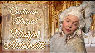 Marie Antoinette DIY costume and make up tutorial.