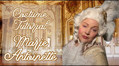 Marie Antoinette DIY costume and make up tutorial.