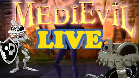 Será que Hoje finalizamos MediEvil ? 🎮📺😎