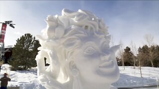 Snow sculpting championships start today in Breckenridge