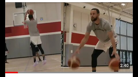 Stephen Curry TOUGH workout preparing for the Olympics with Team USA