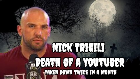 NICK TRIGILI KICKED OFF YOUTUBE AGAIN:HE'S DONE