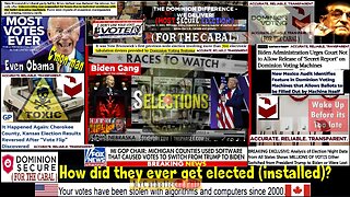 (S)ELECTIONS (Welcome to the demonic psychopathic Liberal Hivemind – Marcum) see description