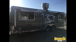 2017 - 8.5' x 22' Wells Cargo Commercial Mobile Kitchen | Food Concession Trailer for Sale in Texas