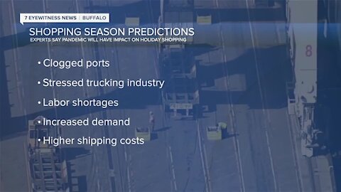 Supply chain issues expected to cause holiday shopping problems