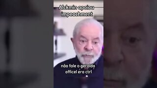 Lula escorrega sobre Alckmin