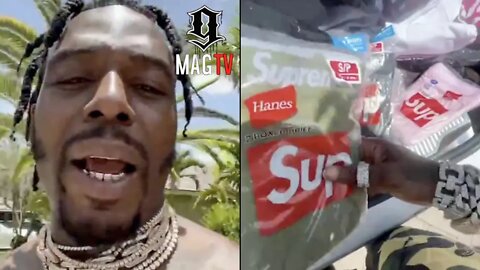 Sauce Walka Spazzes On Troll & Claims He Owns $30k Worth Of Supreme Underwear! 💰