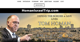 Defend The Border - JOIN US IN ISRAEL WITH TOM HOMAN, JEXIT AND AN AMAZING TEAM - JUNE 2023