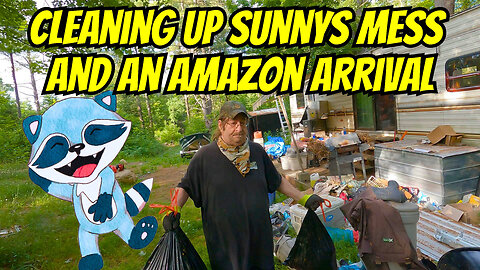 Cleaning Up Sunny's Mess And An Amazon Arrival