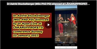 Dr Astrid Stuckelberger (MSc PhD PD) silenced at LÄKARUPPROPETS