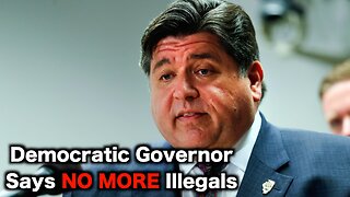 Illinois Governor CRIES About Migrants