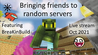 RDM - Bringing friends to random servers - Live stream from Oct 2021.