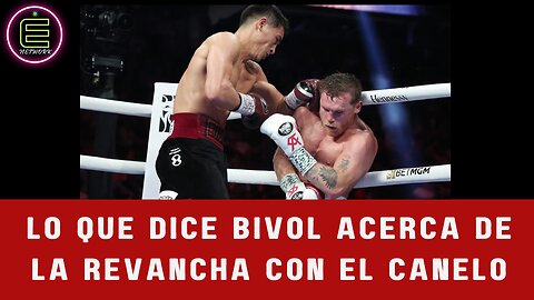 Lo que dice Bivol acerca de la revancha con el Canelo