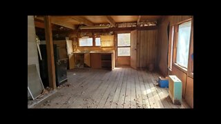 Old Amish Built Cabin in the Woods. Can we do a home rehab and save it from DEMOLITION???