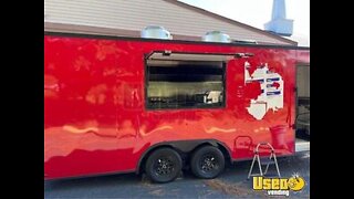 Nicely Equipped 2021 - 8.5' x 20' Kitchen Street Food Concession Trailer for Sale in Arkansas