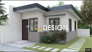SMALL HOUSE DESIGN | 4.60m x 8.00m (37 sqm) | 2 BEDROOM