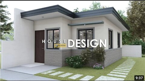 SMALL HOUSE DESIGN | 4.60m x 8.00m (37 sqm) | 2 BEDROOM