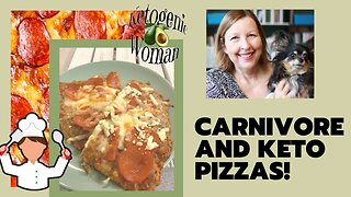 Keto and Carnivore Pizza Recipe| Chicken Crust Pizza no Flour |