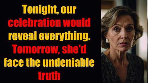 Tonight, our celebration would reveal everything. Tomorrow, she'd face the undeniable truth