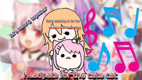 vtuber Bell Nekonogi sing song voice headpats and other bellglish