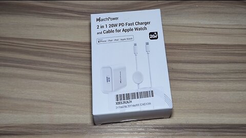 MarchPower 2 in 1 Fast Charger Cable for Apple iPhone & iWatch