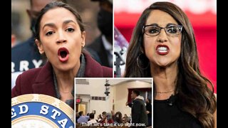 AOC Clashes With Lauren Boebert Over Town Hall ‘Too Scared