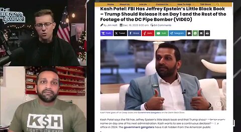 Kash Patel on how to get the Epstein client list released: “Simple, one subpoena to the FBI.”