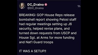 I CAN'T BELIEVE WHAT I AM SEEING! pelosi WAS BEHIND jan 6? Lou Valentino 6-3-23
