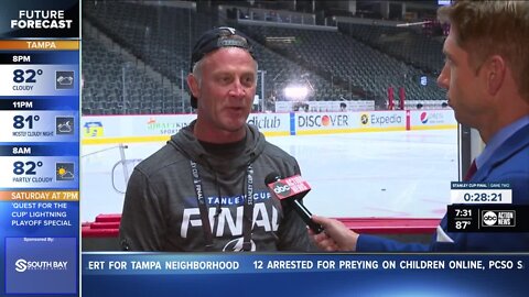 Lightning chiropractor Dr. Tim Bain talks Stanley Cup playoffs