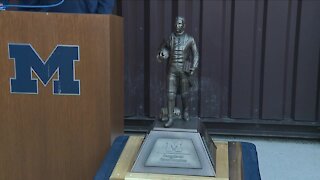 Michigan, Northwestern playing for George Jewett Trophy