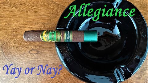EP Carrillo Allegiance cigar review. Do they have another winner?
