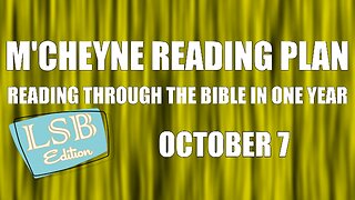 Day 280 - October 7 - Bible in a Year - LSB Edition