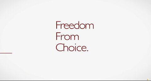 Freedom from Choice (2014) The illusion of democracy That really controls our lives