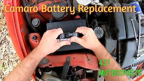 Camaro Battery Replacement