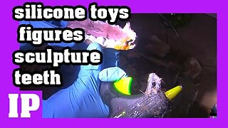 4 Ep - how to make copies of toys figures sculpture mask fursuit teeth and more with silicon-#introphaze
